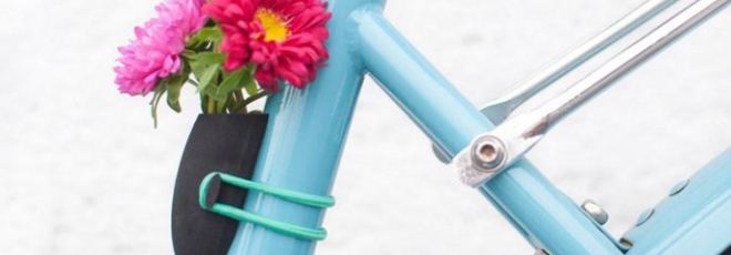 bicycle frame planter