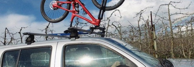 universal roof rack for bicycles