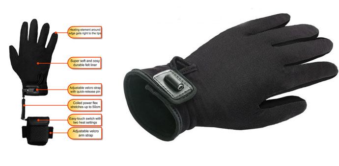 heated cycling gloves uk